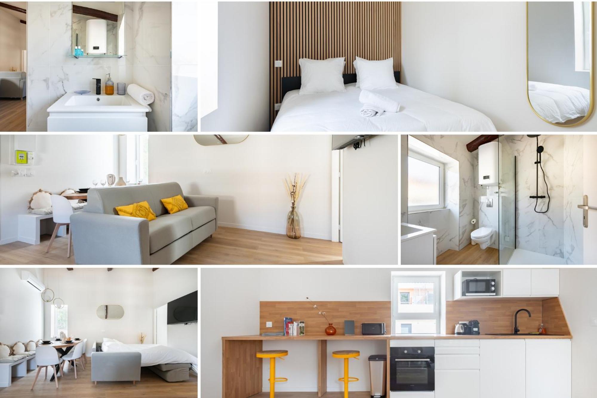 Pin * Spacieux * Linge Hotelier * Fibre * Confort *