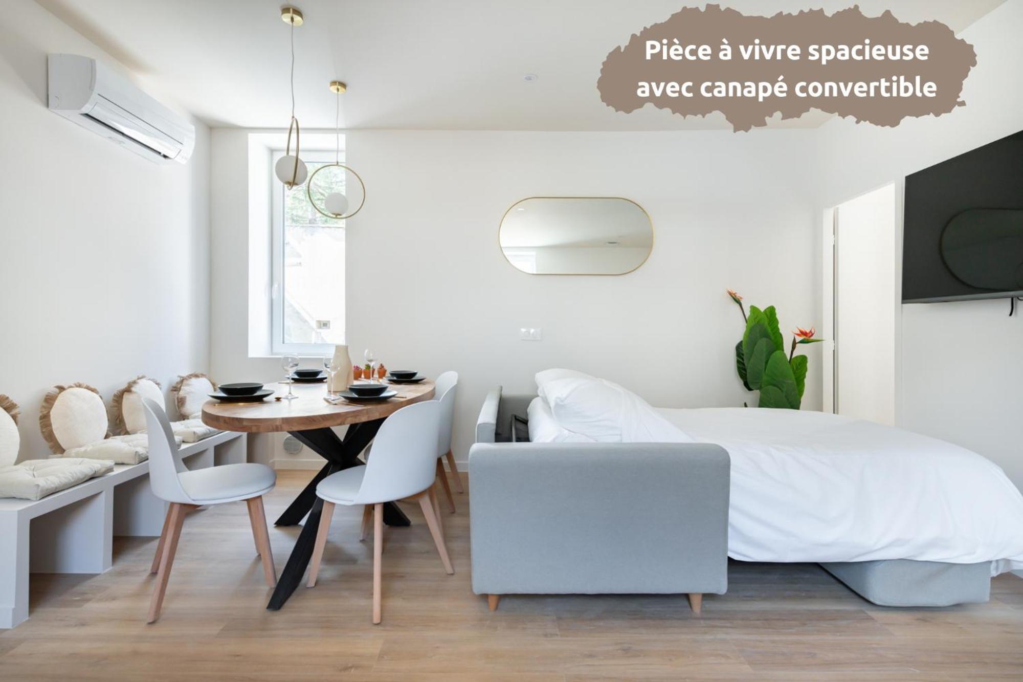 Pin * Spacieux * Linge Hotelier * Fibre * Confort Appartement *