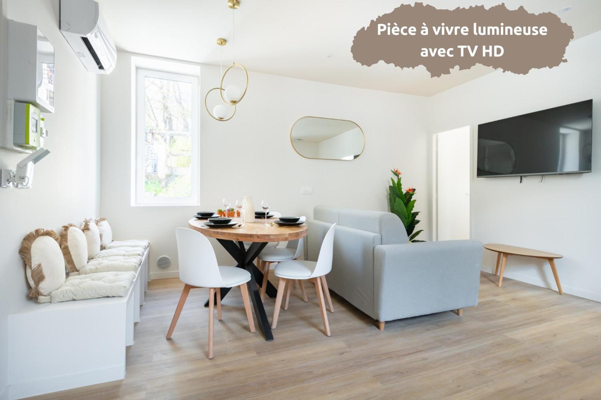 Pin * Spacieux * Linge Hotelier * Fibre * Confort Appartement La Destrousse